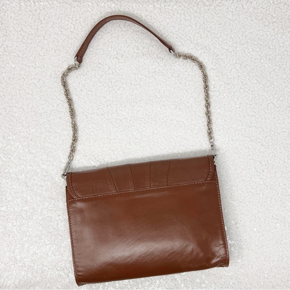 Grace Adele shoulder bag brown with leopard print inside - Picture 10 of 16
